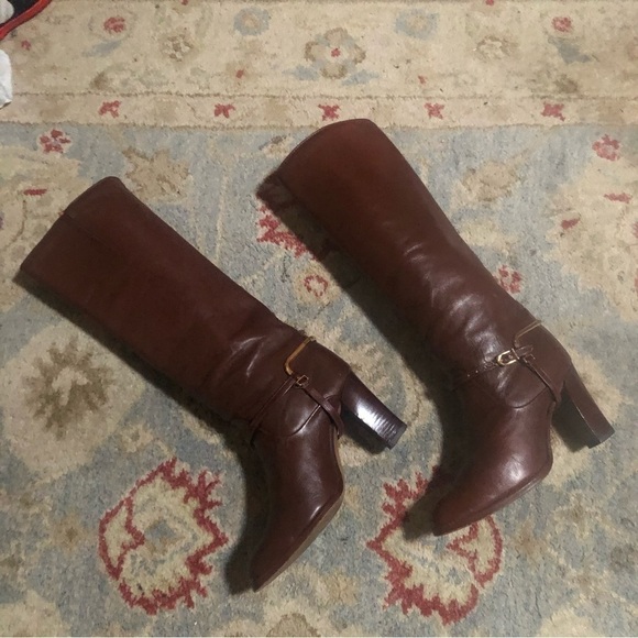 Women’s Genuine Leather Brown Boots in Excellent Used ConditionSize 7 M - Picture 7 of 14